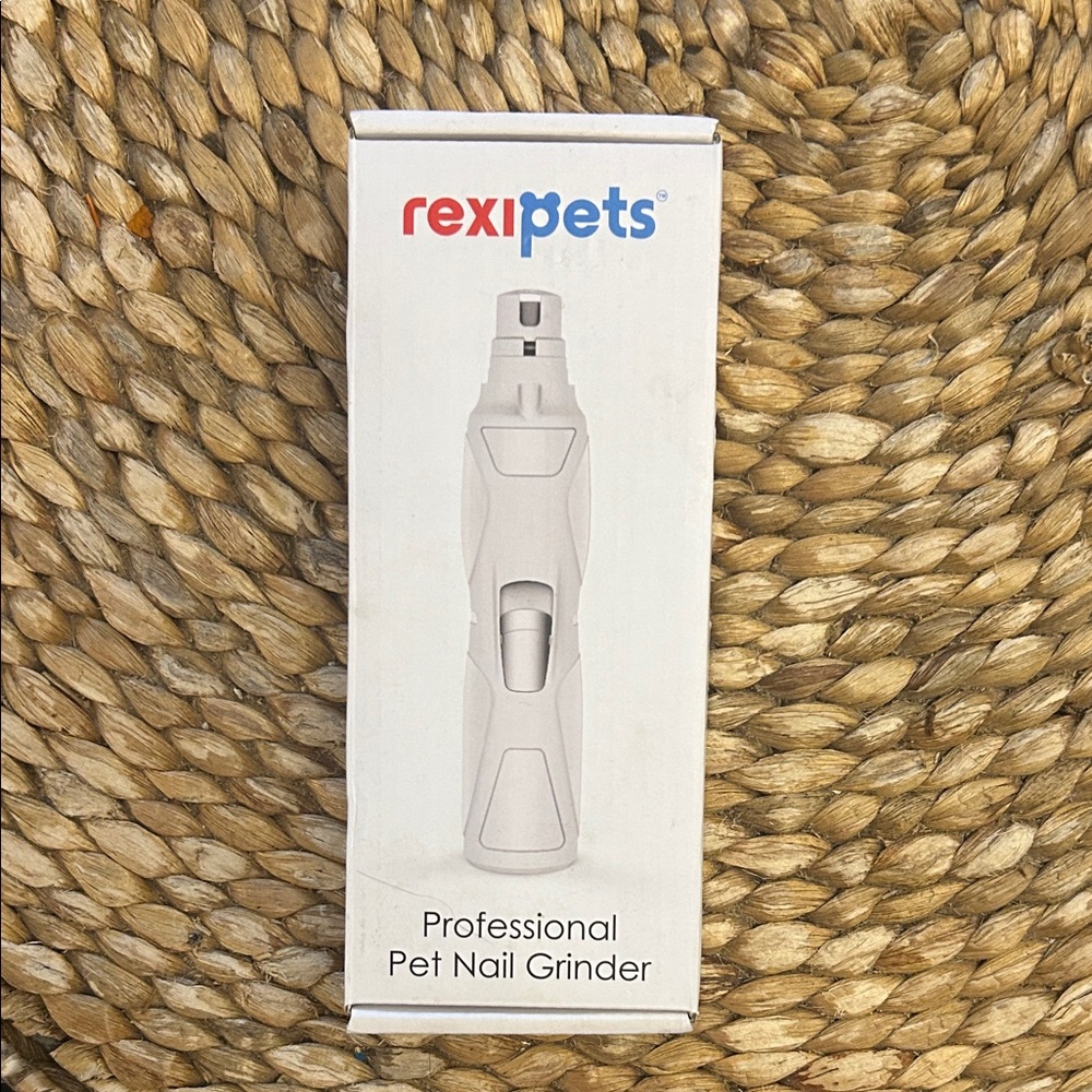 White Professional Pet Nail Grinder